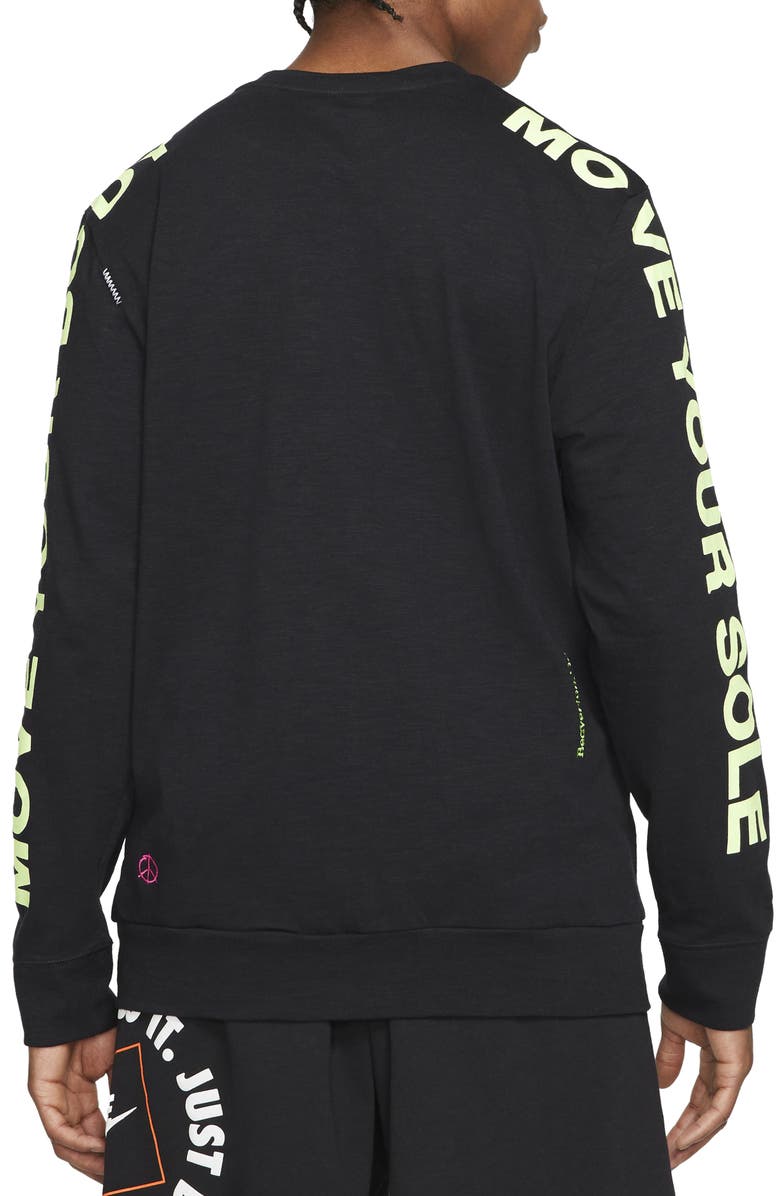 Nike Sportswear World Tour Long Sleeve Graphic Tee, Alternate, color, 