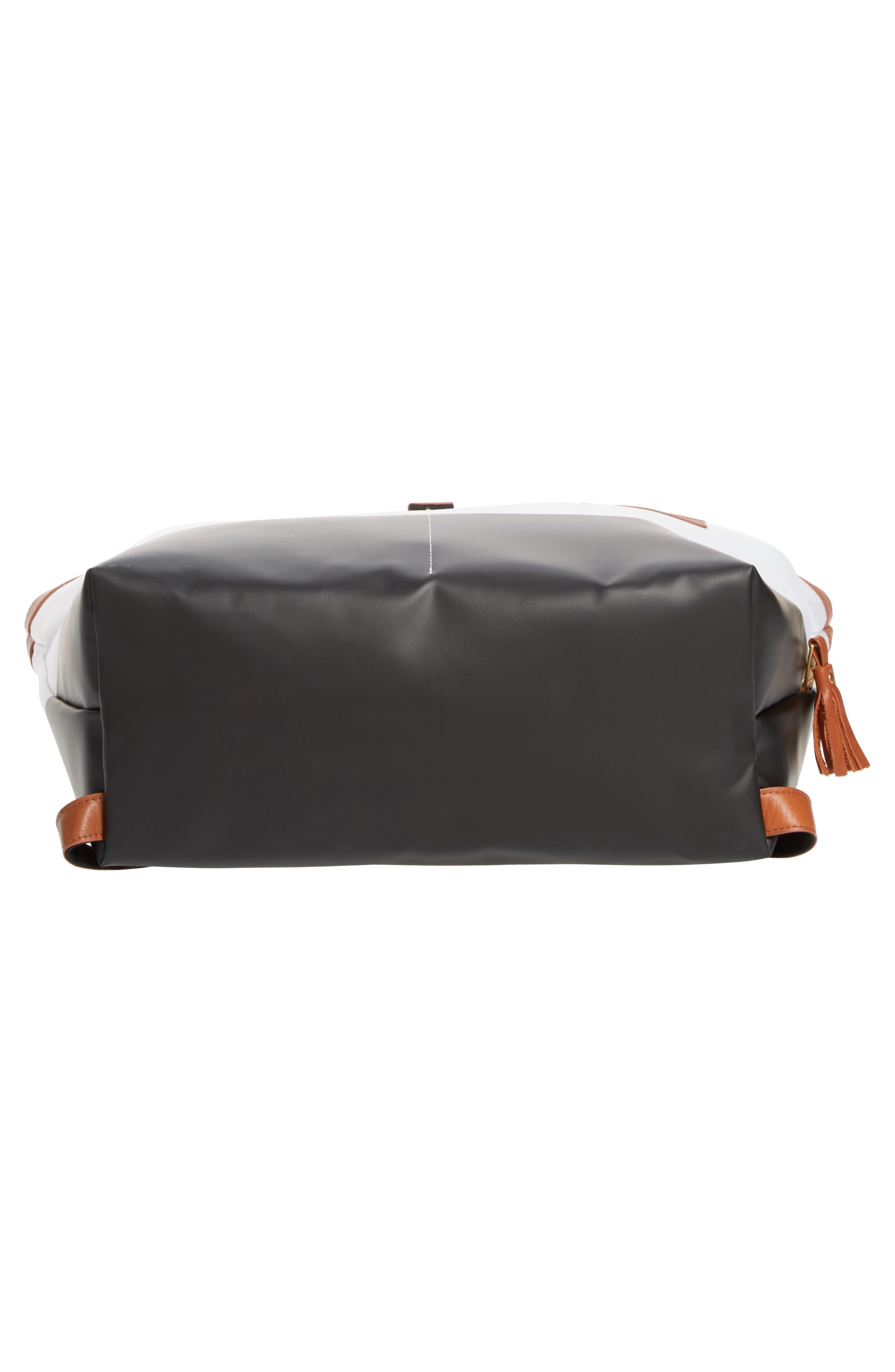 Quinny x Rachel Zoe 'Jet Set' Canvas Diaper Bag, Alternate, color, 