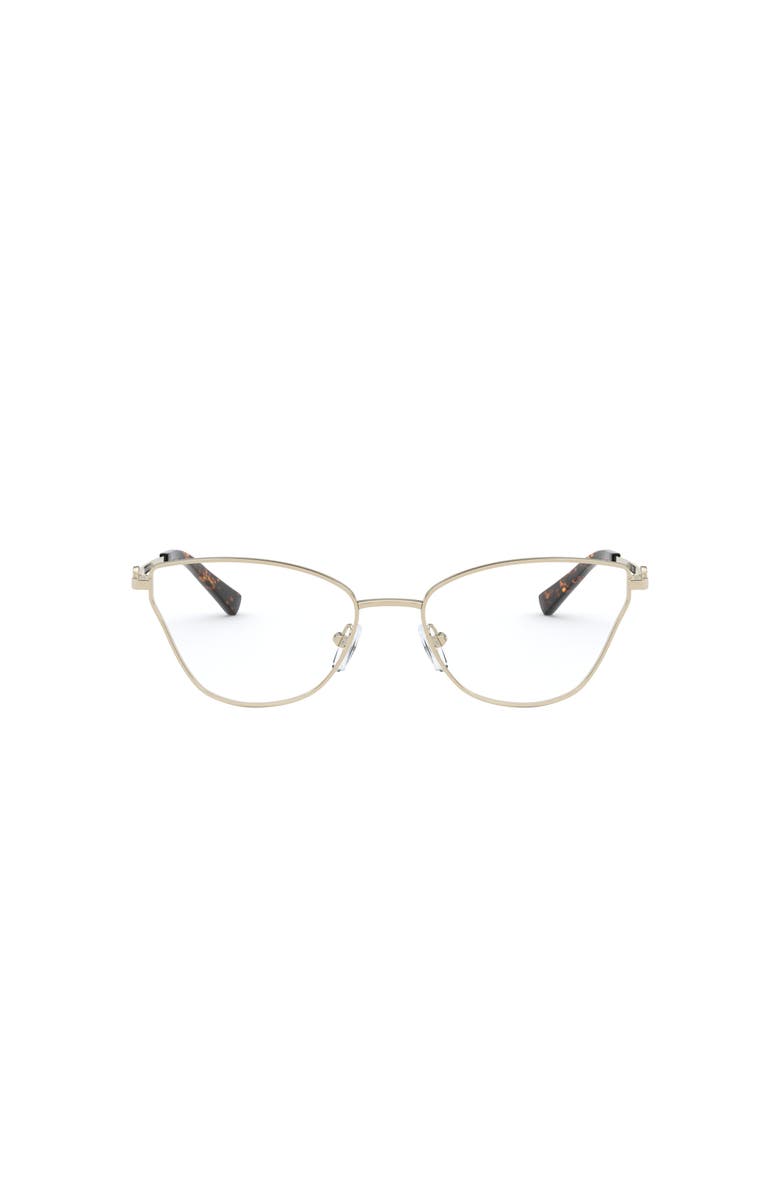Michael Kors 56mm Cat Eye optical glasses, Alternate, color, Gold