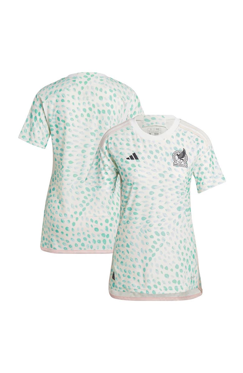 adidas Women's adidas White Mexico Women's National Team 2023 Away Authentic Jersey, Alternate, color,