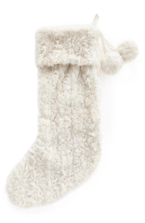 One Hundred 80 Degrees 3-pack Faux Fur Stocking