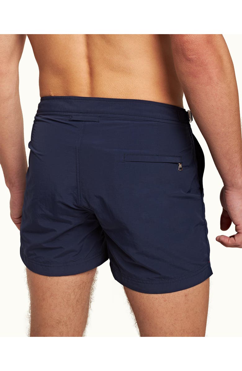 Orlebar Brown Setter Shorter Length Swim Shorts, Alternate, color, Navy
