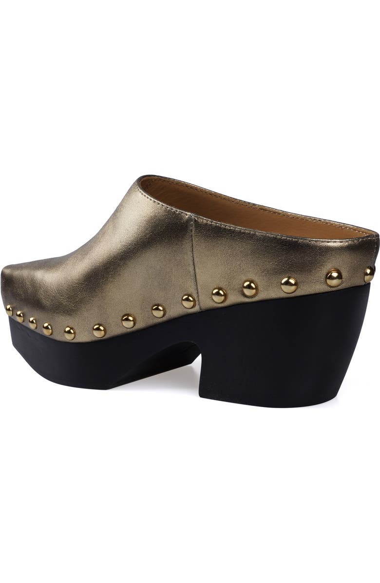 ZIGI Richelie Block Heel Mule, Alternate, color, Gold