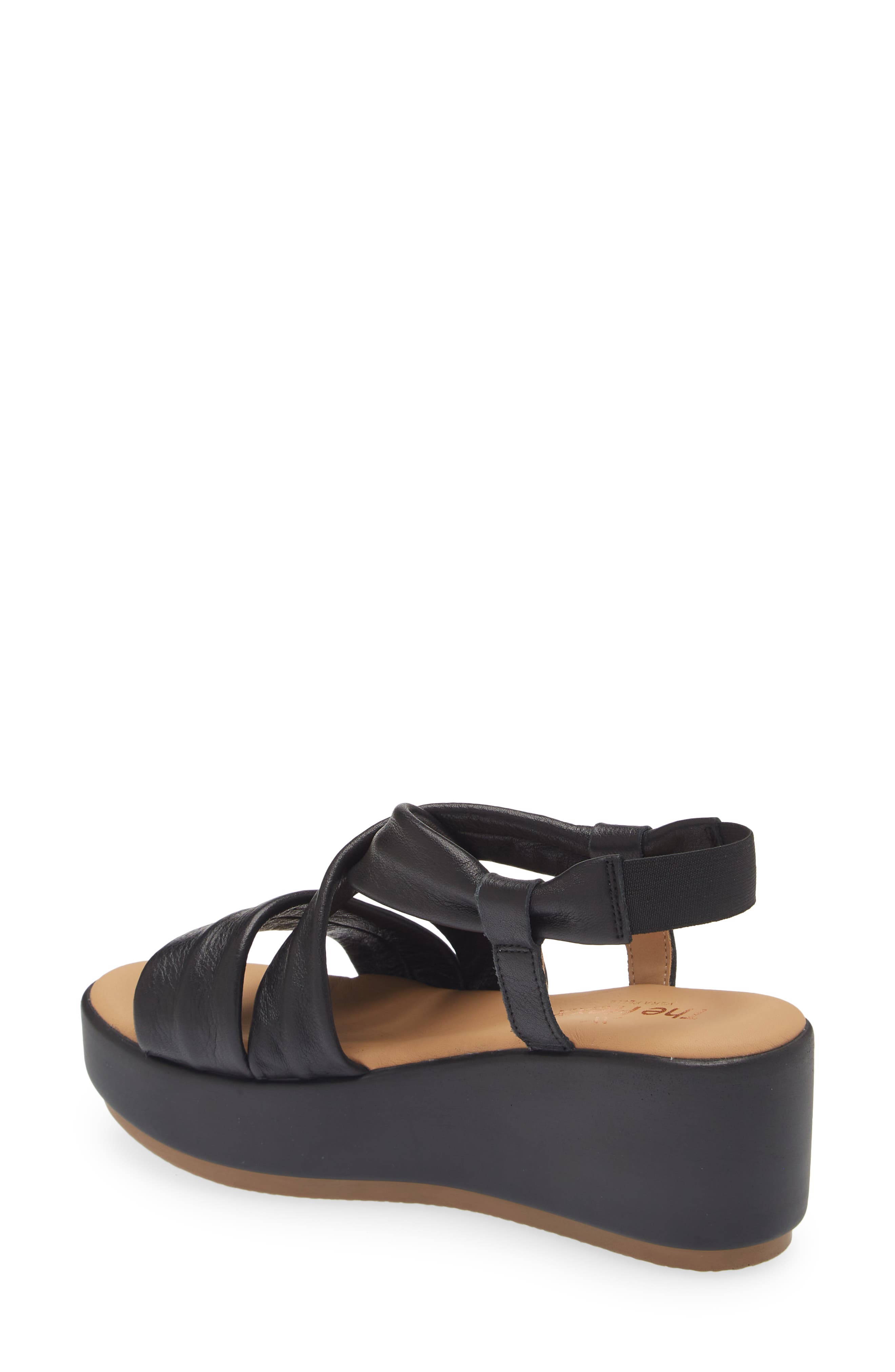 The FLEXX Scott Slingback Platform Wedge Sandal, Alternate, color, 