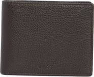 Vince Pebbled Leather Bifold Passcase Wallet