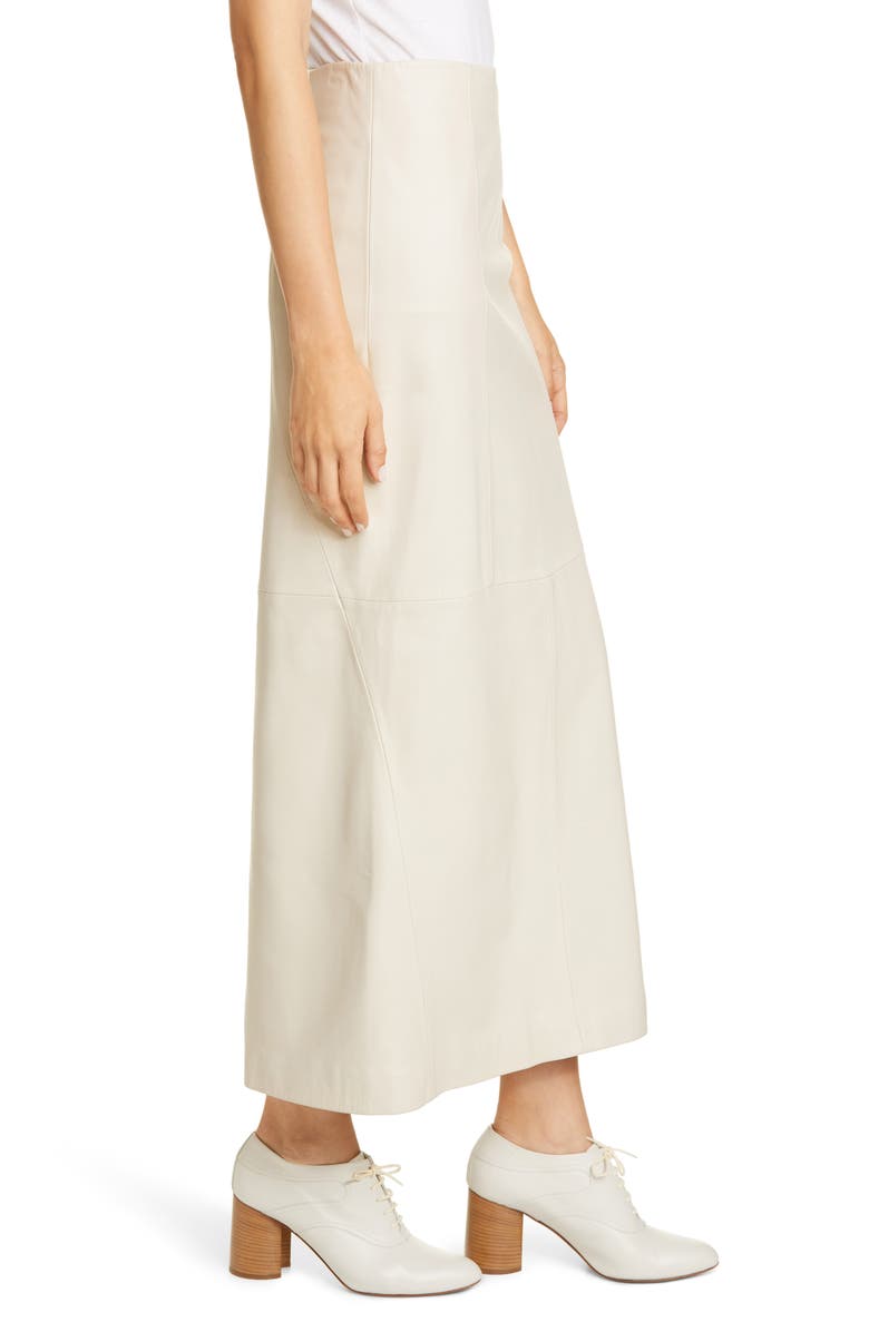 CO Leather Maxi Skirt, Alternate, color, 