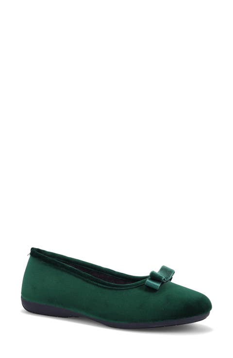【PORTERNA】More Velvet Flat Shoes 1277397757-