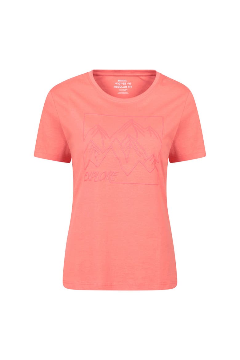 Hiking Trail T-Shirt, Main, color, Pink