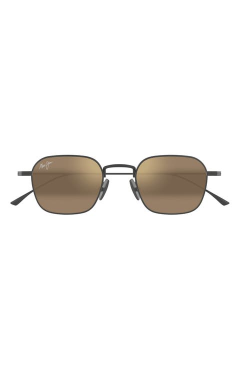 Mekala Classic 48mm Polarized Square Sunglasses
