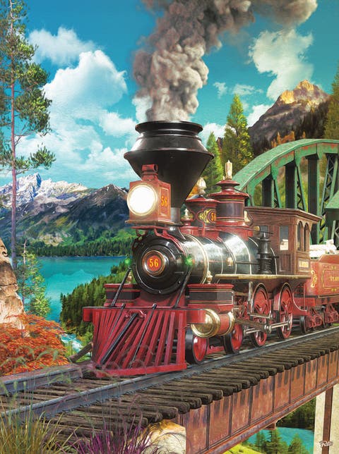 Number 56 500 piece Jigsaw Puzzle for Adults