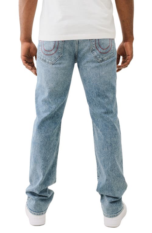 True Religion Ricky Straight Leg Jeans In Blue
