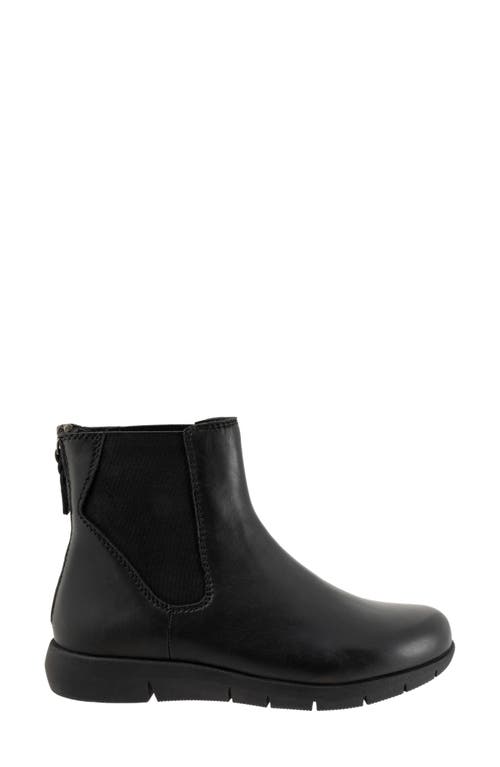 Softwalk ® Albany Chelsea Boot In Black Smooth