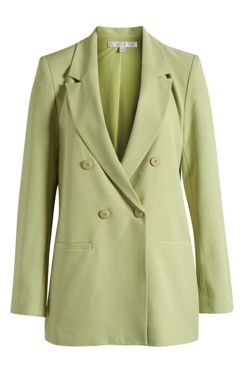 WAYF VIP Double Breasted Blazer, Alternate, color, 