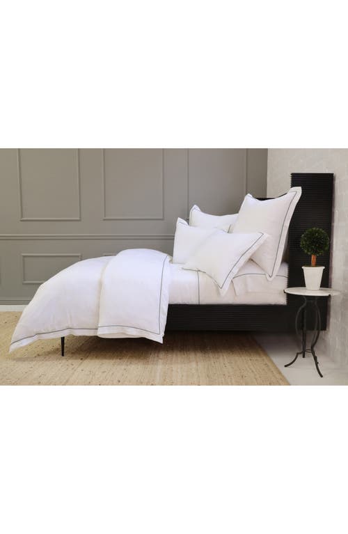 Pom Pom At Home Sheena Sateen Duvet Cover & Shams Set In Ocean
