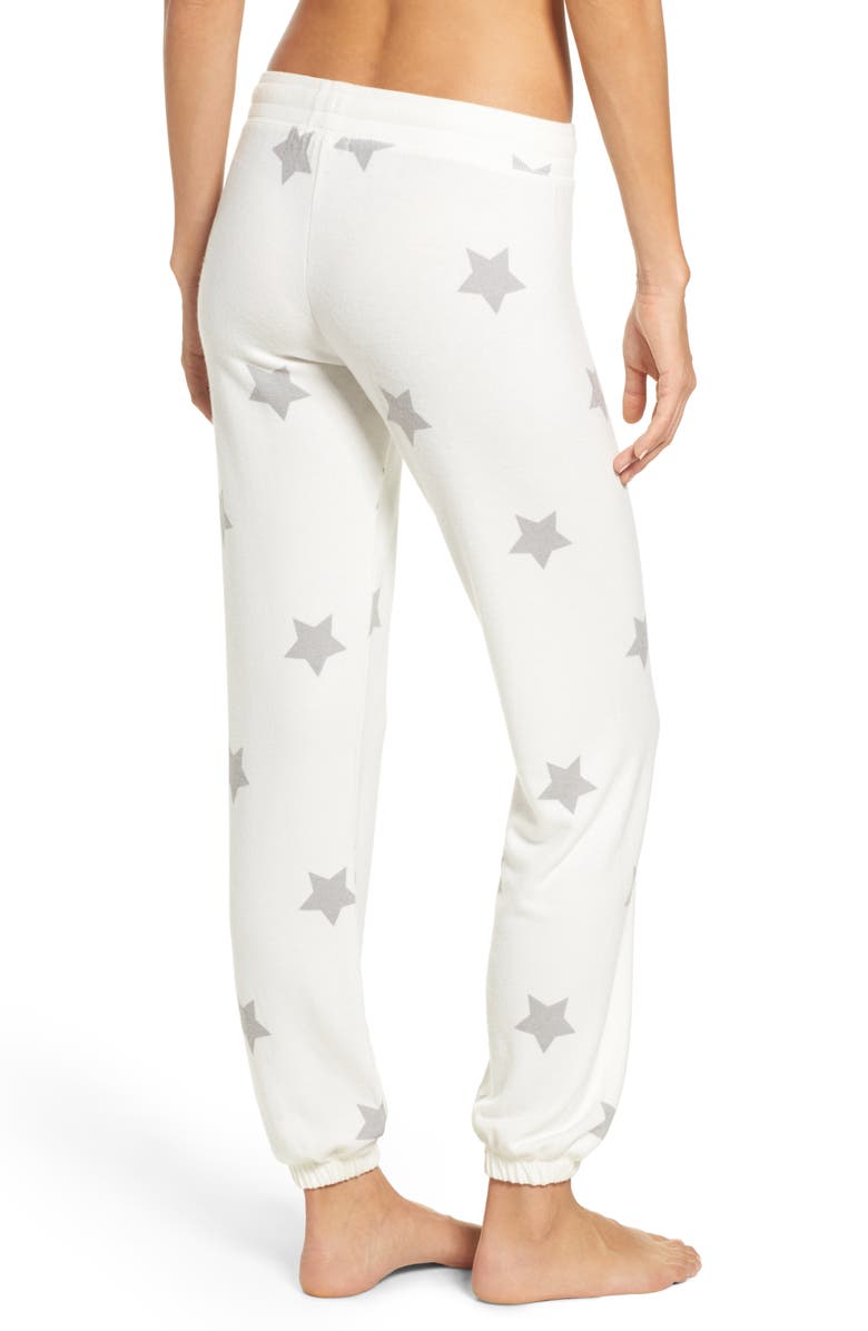 PJ Salvage Metallic Star Lounge Jogger Pants, Alternate, color, 