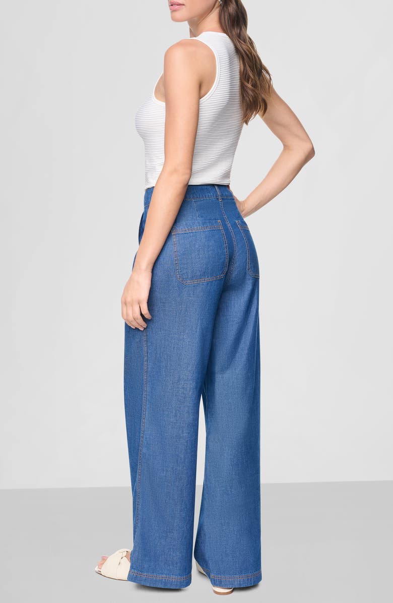 DKNY Crosby Straight Leg Jeans, Alternate, color, Crosby Wash