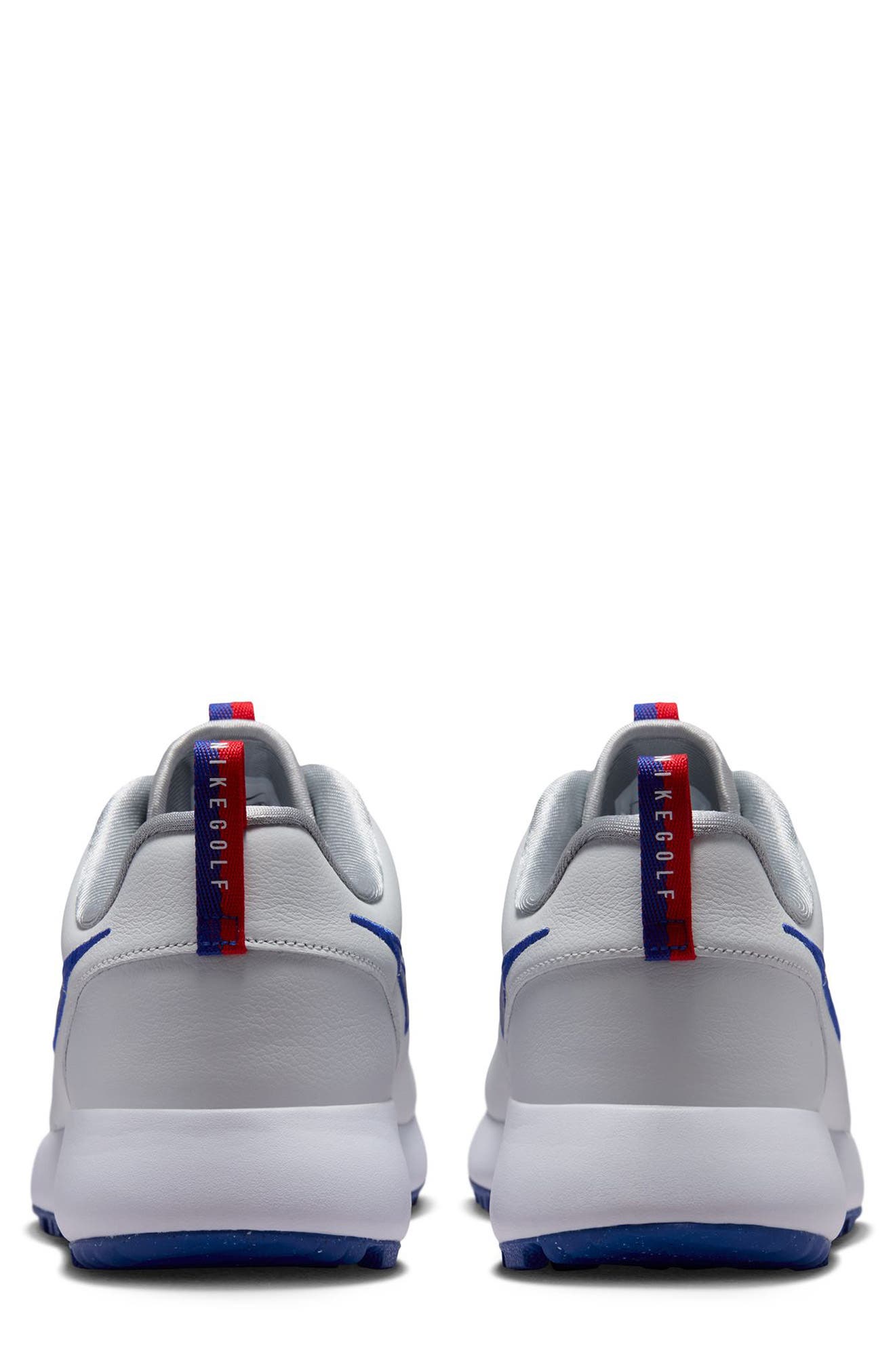 Roshe G Premium Golf Shoe, Alternate, color, OFF WHITE/ OLD ROYAL