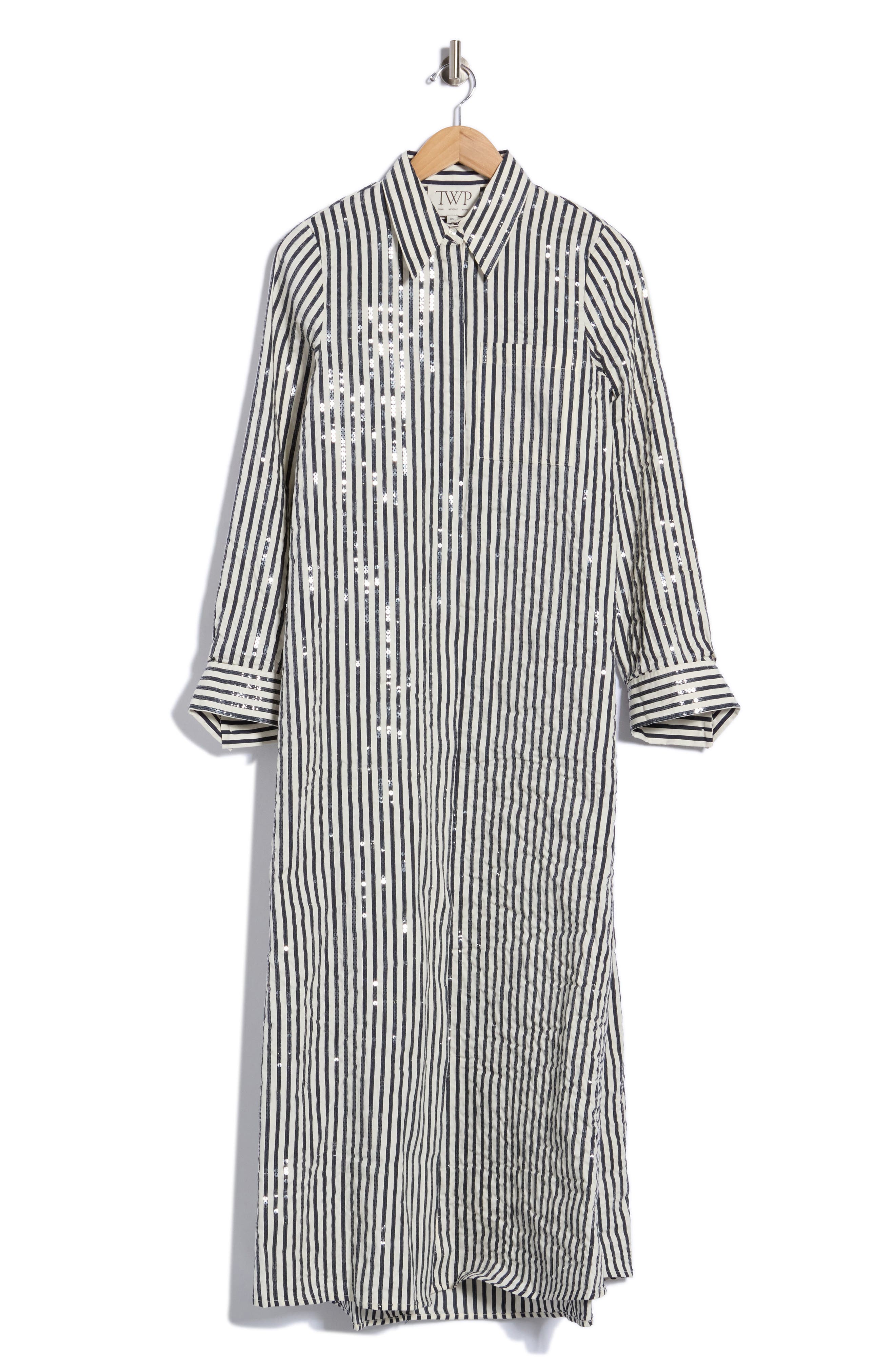 Jennys Sequin Stripe Gown