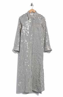 Jennys Sequin Stripe Gown