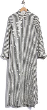 TWP Jennys Sequin Stripe Gown