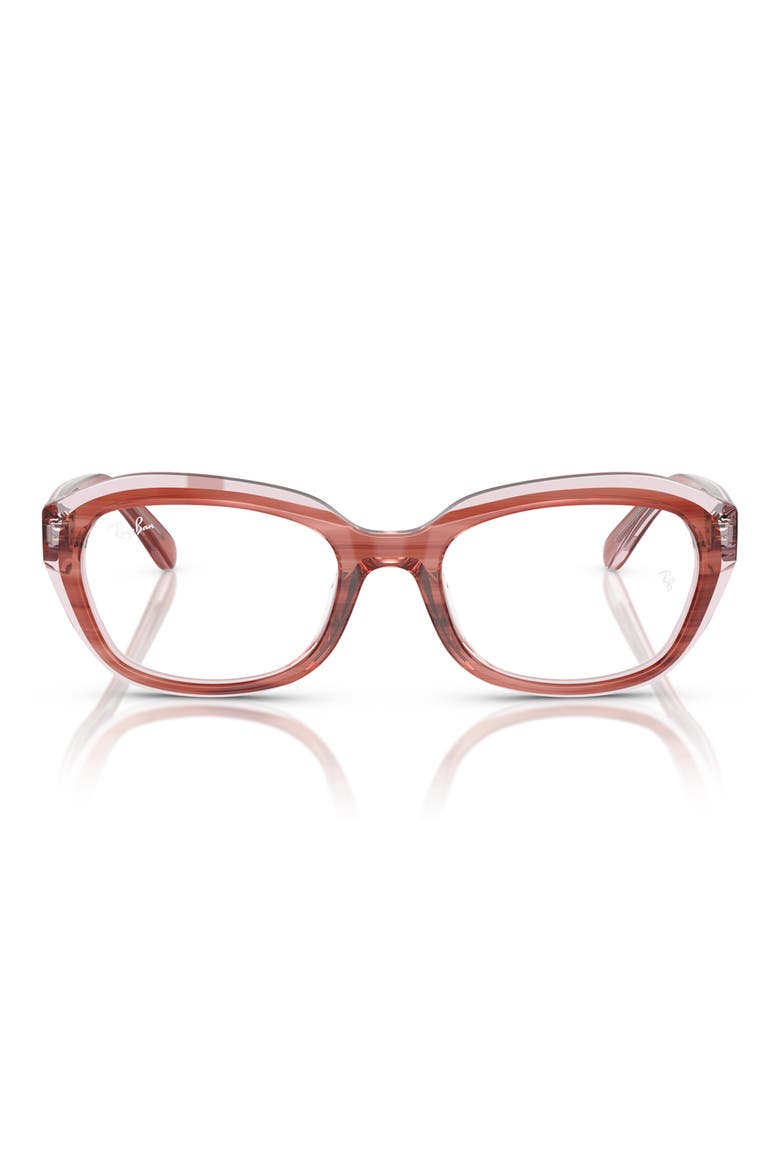 46mm Irregular optical glasses, Main, color, PINK