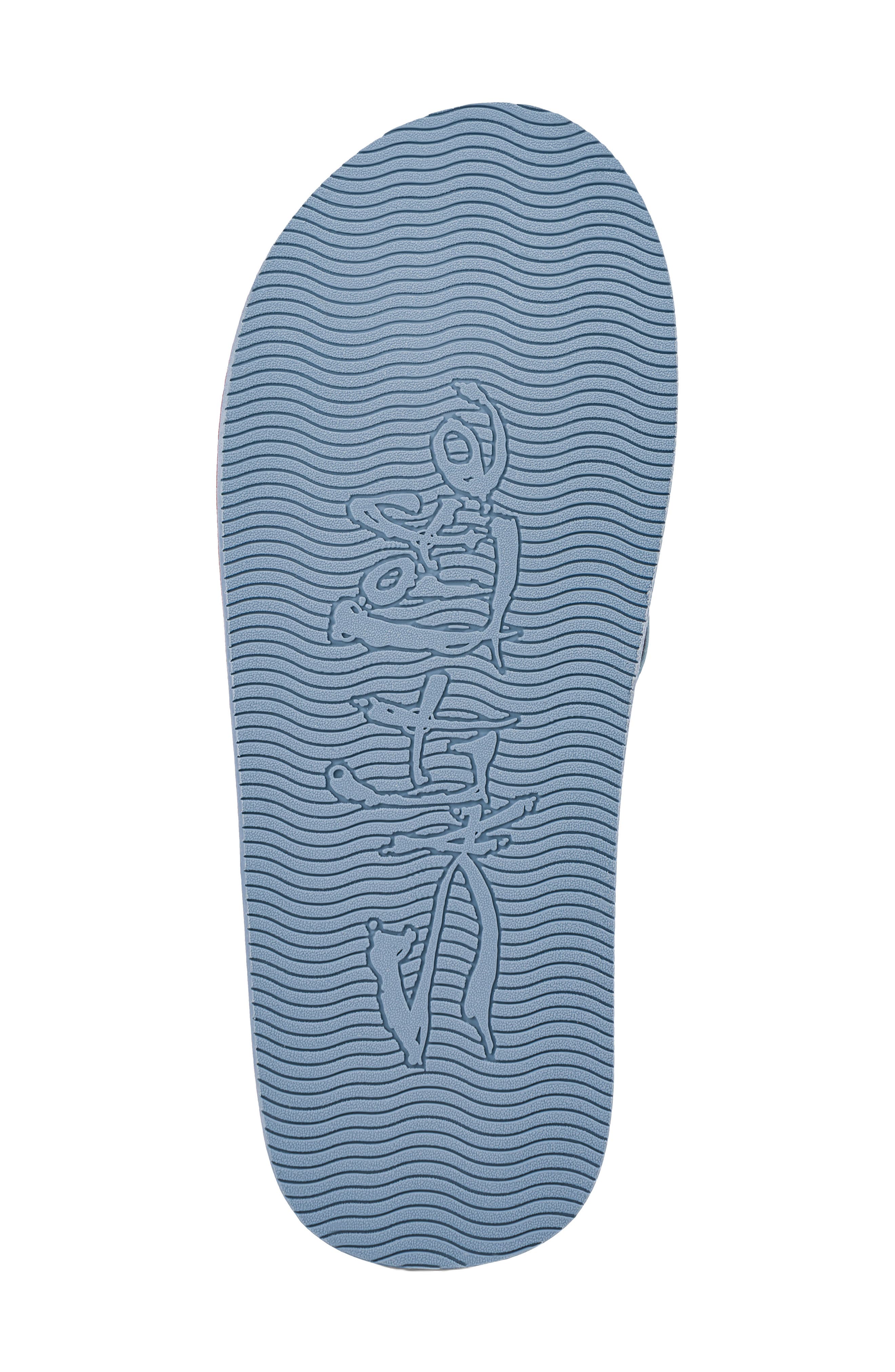 The Harbor Americana Flip Flop, Alternate, color, BLUE