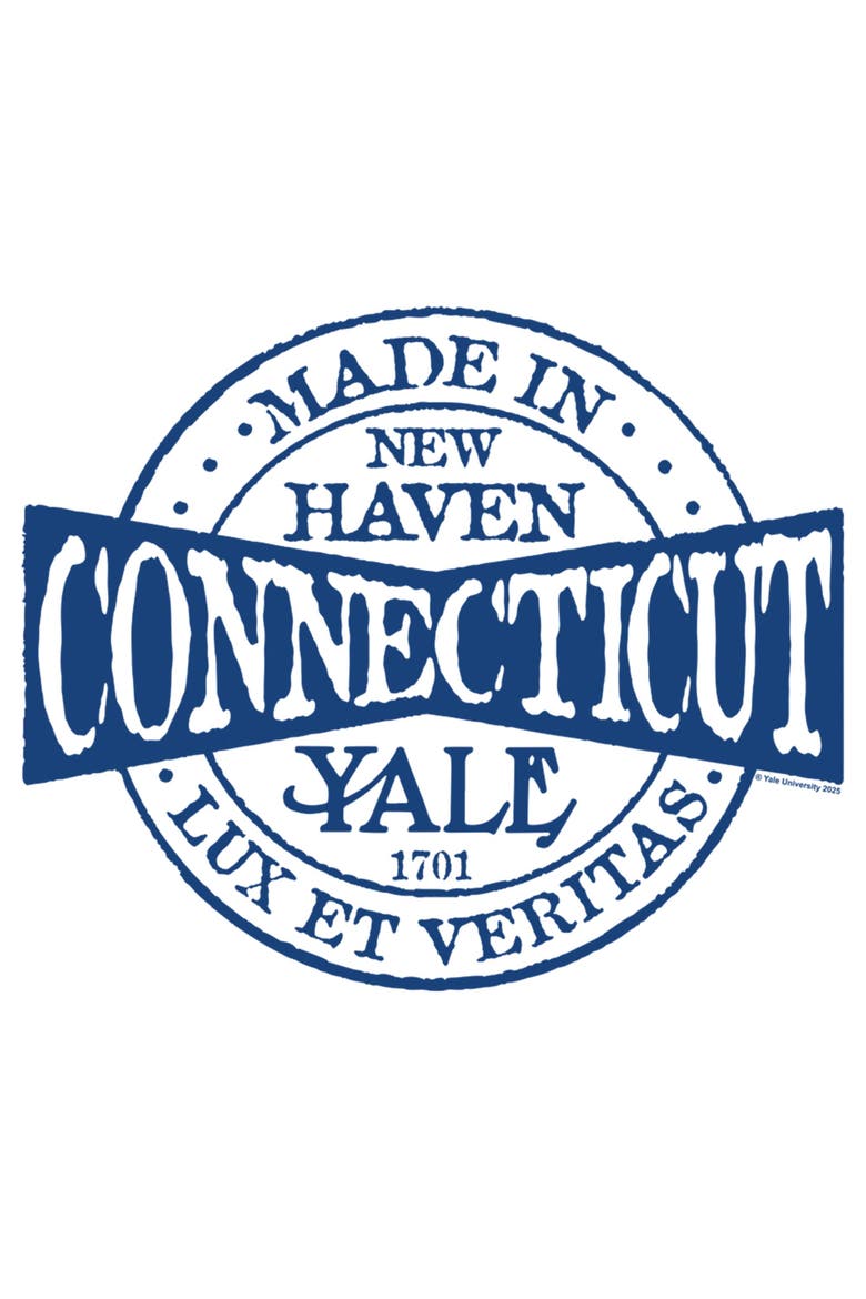 Men's Yale University Made In New Haven  Graphic T-Shirt, Alternate, color, White