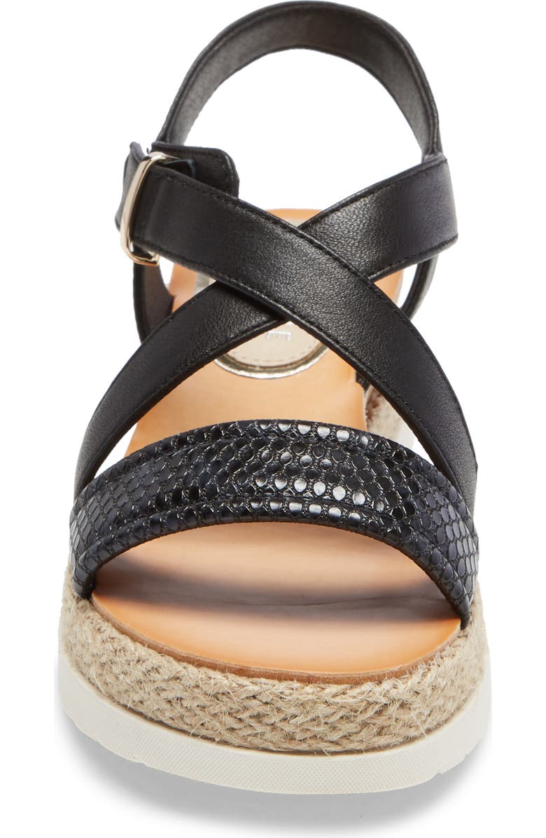Kenneth Cole New York Jules Espadrille Platform Sandal, Alternate, color,