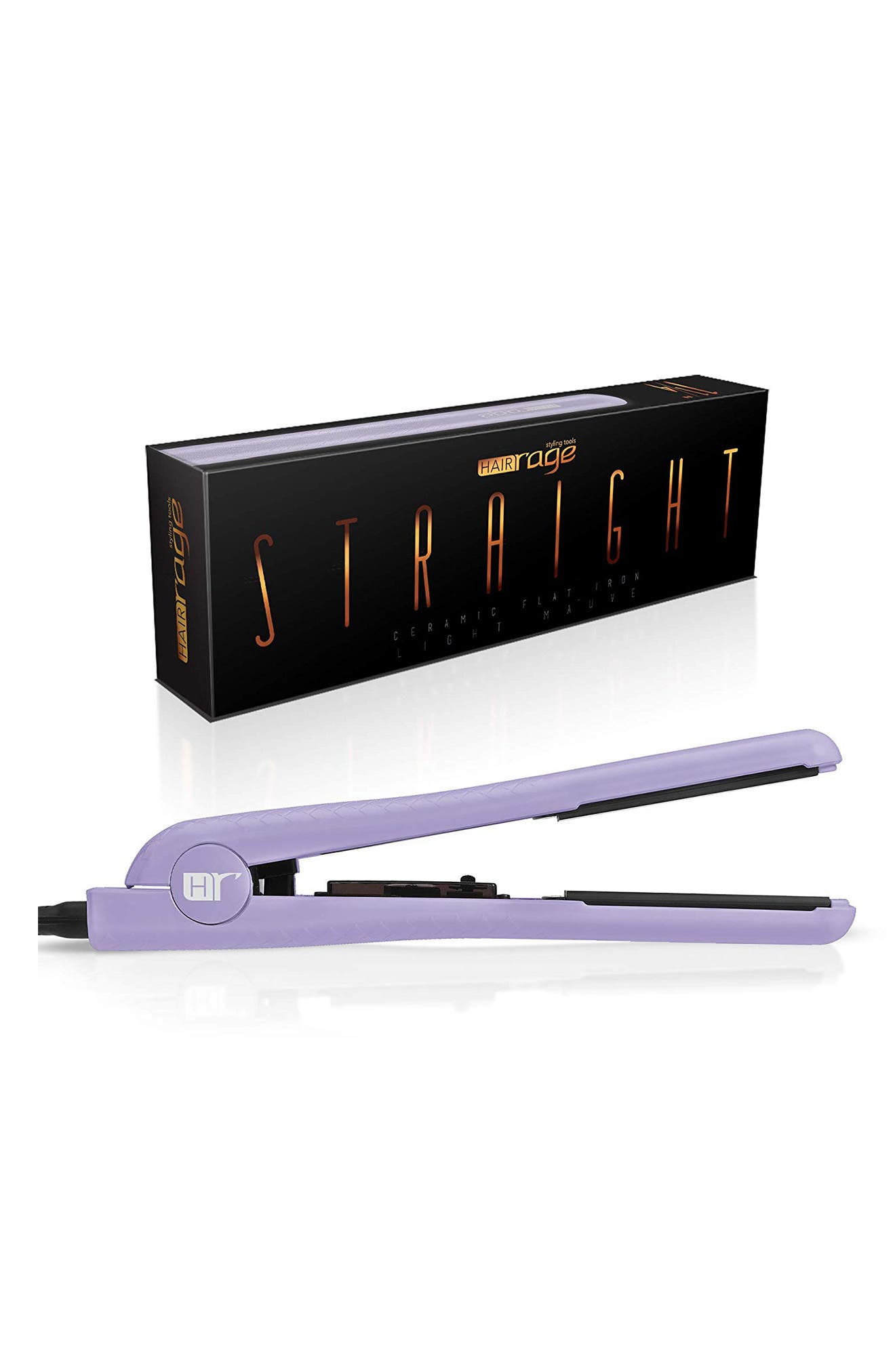 CORTEX BEAUTY Black Tourmaline Gemstone Plated 1.25 Ceramic Flat Iron ...