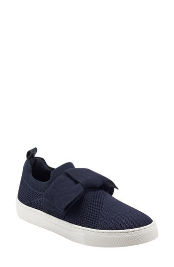 Shop Bandolino Bryce2 Knit Sneaker In Navy