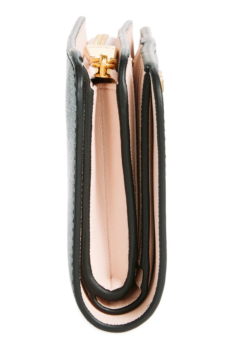 morgan compact wallet, Alternate, color, BLACK