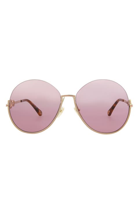 61mm Oversized Sunglasses
