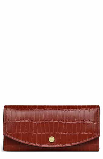 Radley River Road Croc Embossed Large Flap Wallet