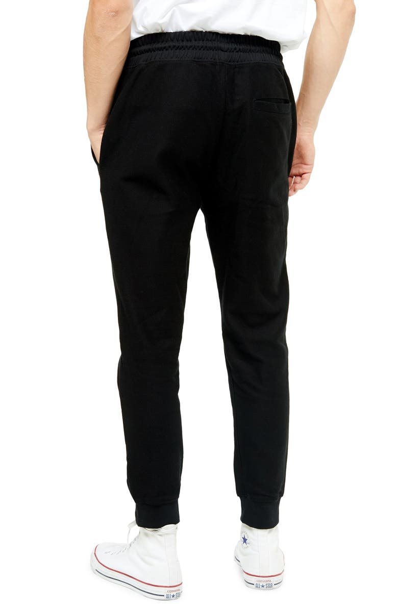 Topman Skinny Fit Twill Jogger Pants, Alternate, color, 
