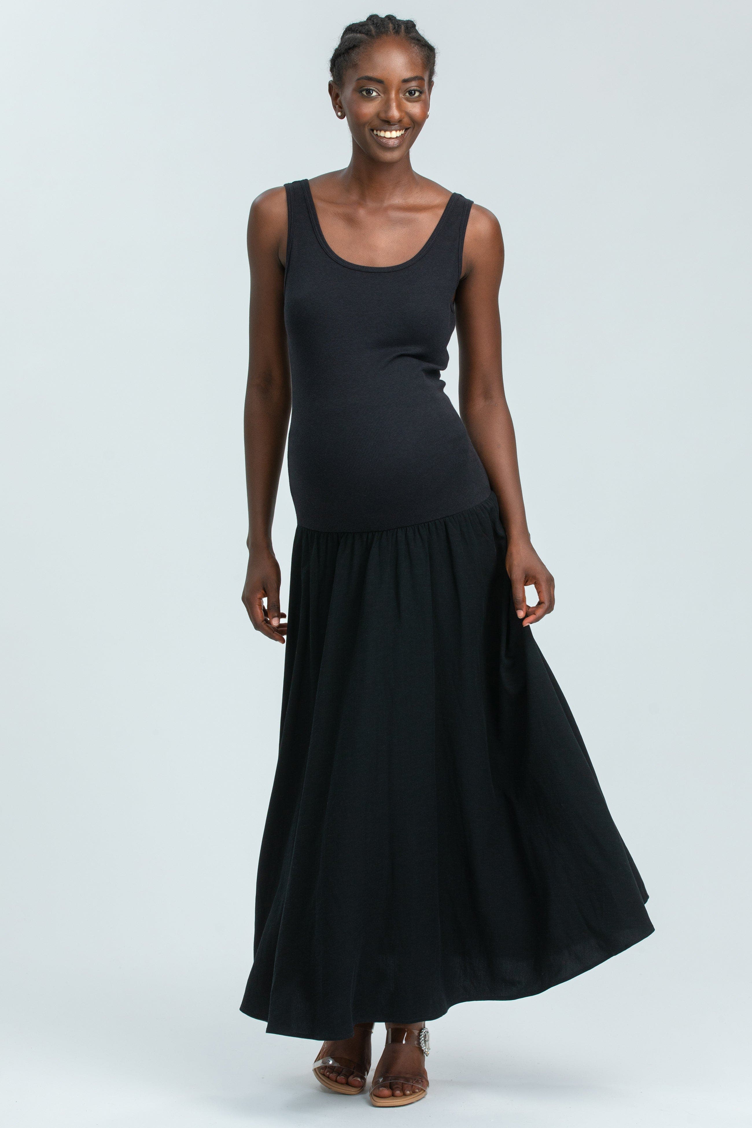 Pietro Brunelli Maternity Tiana Sleeveless Twofer Maternity Dress ...