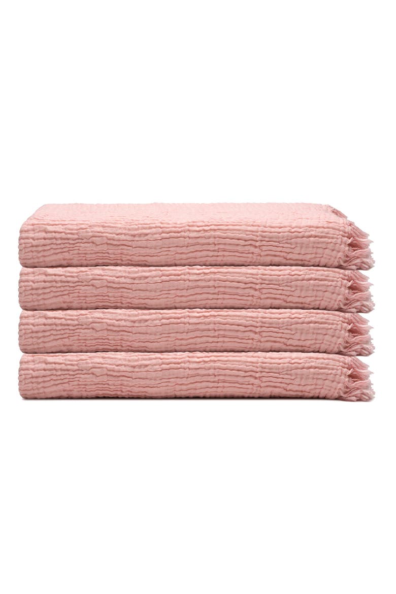 Soho Supersoft Hand / Kitchen Towel Bundle, Main, color, Blush