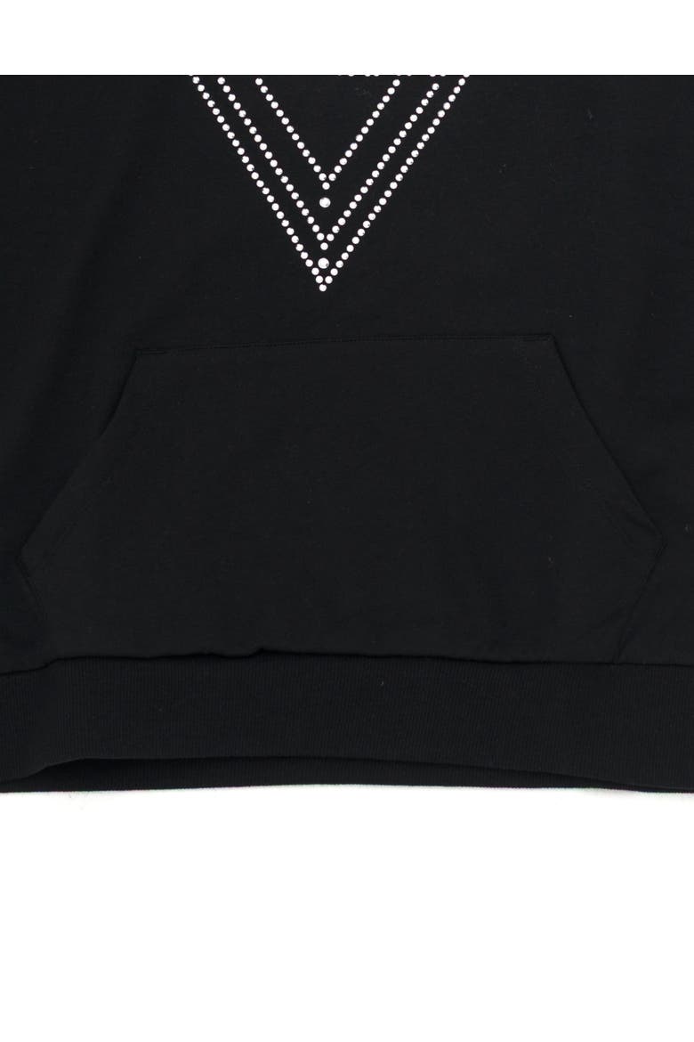 Pullover Hoodie, Alternate, color, Silver Black