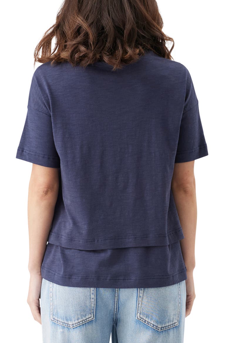 Claud Nursing Tee, Alternate, color, Indigo