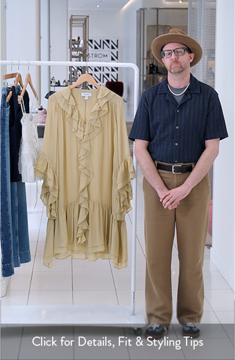 Flounced Drop Waist Dress, sales video thumbnail