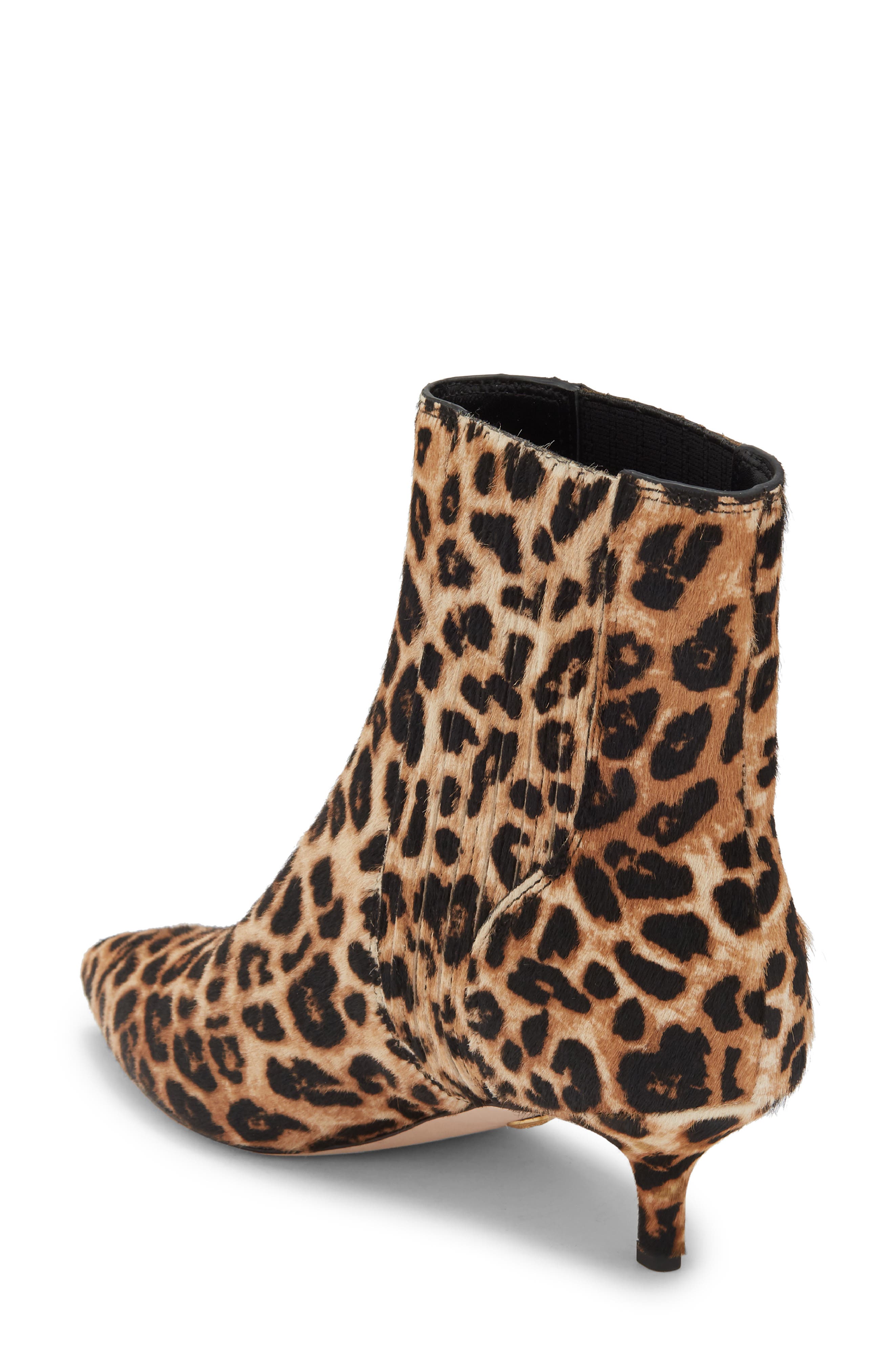 Lisa Kitten Heel Bootie, Alternate, color, LEOPARD