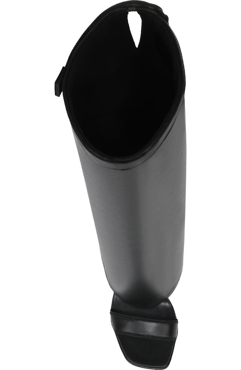 Naturalizer x June Ambrose Nova Shaft Sandal, Alternate, color, Black