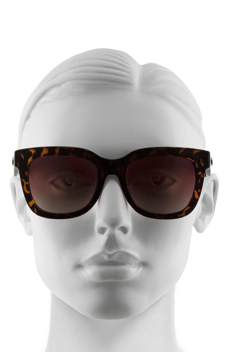 Velvet Eyewear Gracie 56mm Gradient Round Sunglasses, Alternate, color, 