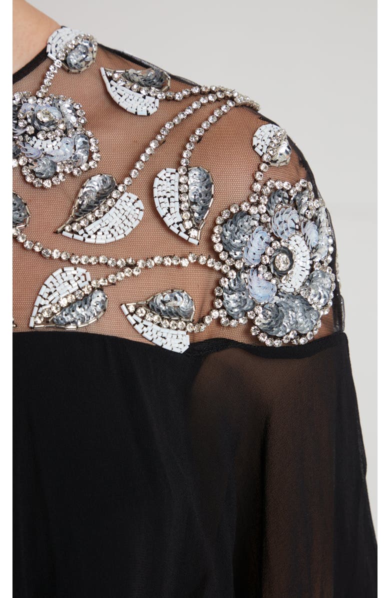 Temperley London Lana Top, Alternate, color, Black
