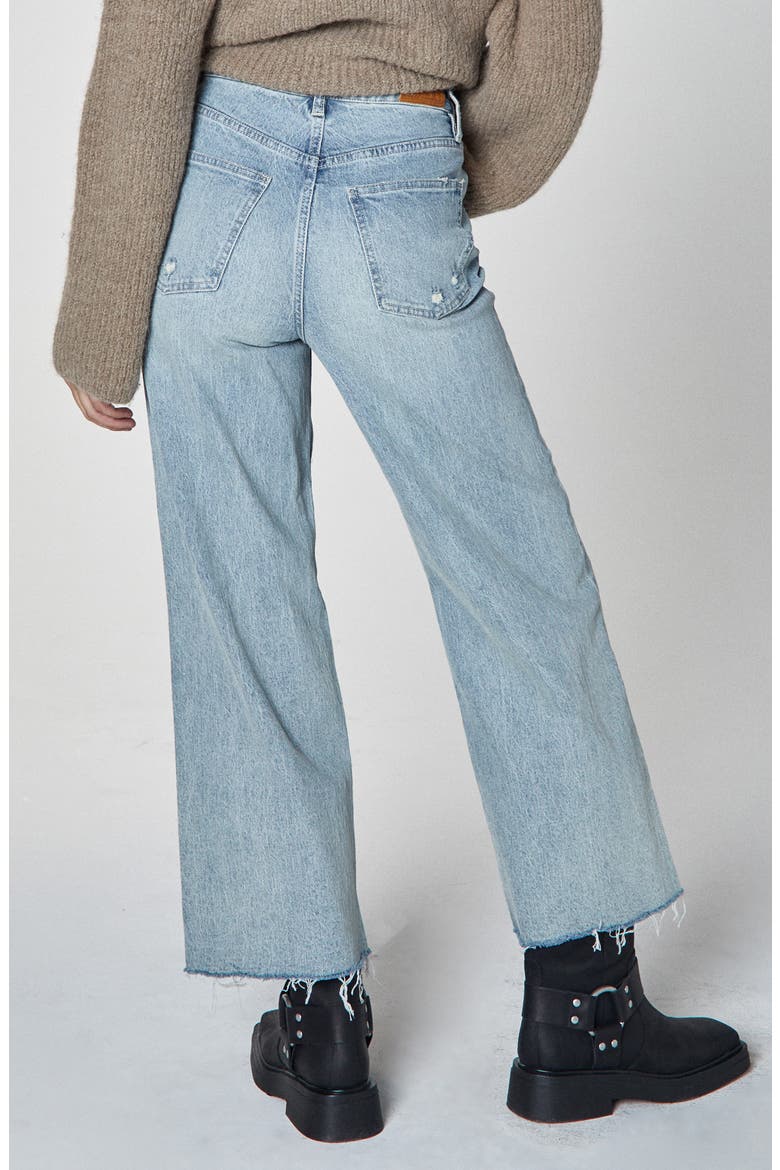 Noemi High Waist Wide Leg Jeans, Alternate, color, BRISK