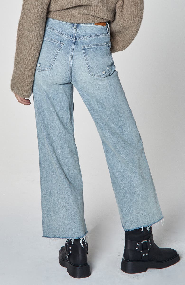 Unpublished Noemi High Waist Wide Leg Jeans, Alternate, color, 