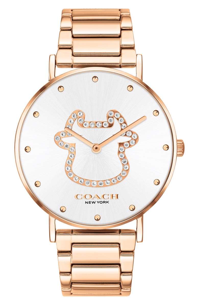 COACH Perry Bracelet Watch, 36mm, Main, color, 