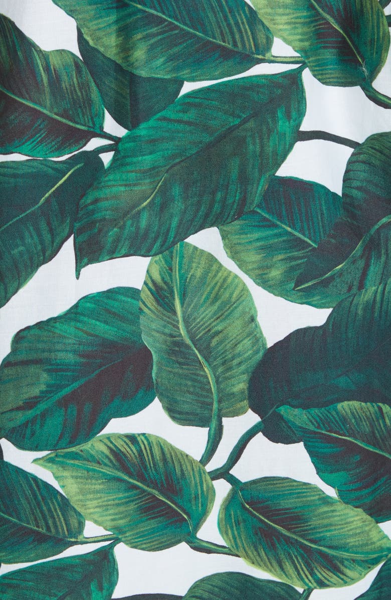 Milly Print Poplin Midi Dress, Alternate, color,