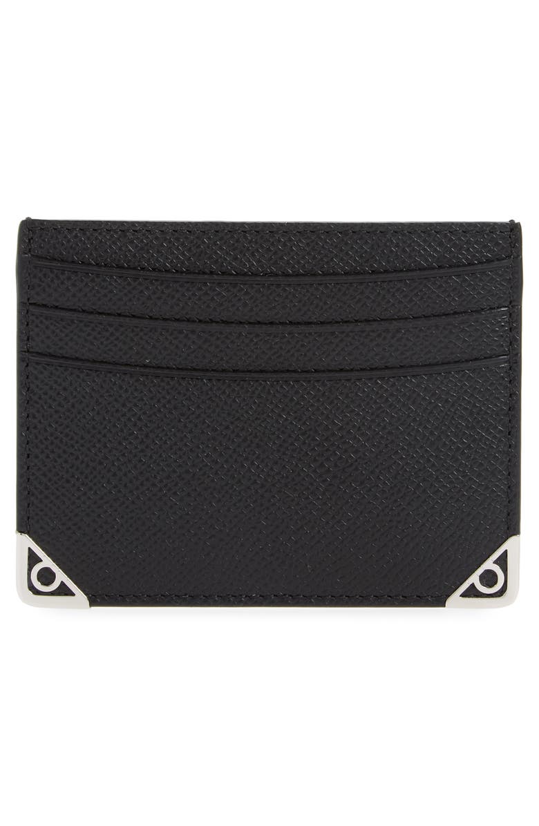FERRAGAMO Salvatore Ferragamo Leather Card Case, Alternate, color, 