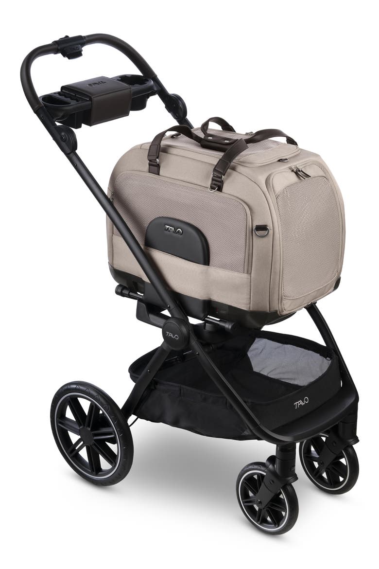 Hendrick Pet Car Seat + Roscoe™ Trek Stroller, Alternate, color, TAWNY