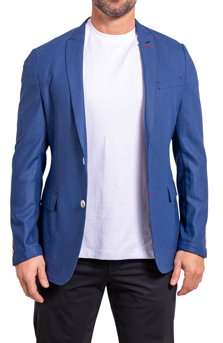 Maceoo Descartes Ascension2155 Unconstructed Blazer, Main, color, Blue